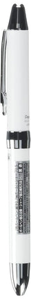 Pentel Multi Function Pen Vicuna EX, Fine Ballpoint Pen and 0.5mm Mechanical Pencil, Pearl White (BXW1375W)