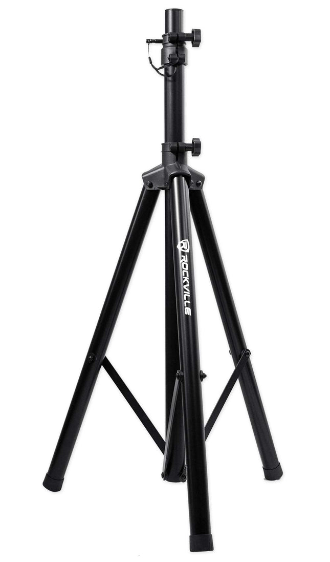 Rockville RVES05 Black Heavy Duty Tripod Pole-Moun