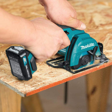 Makita SH02R1 12V max CXT� Lithium-Ion Cordless 3-3/8" Circular Saw Kit (2.0Ah)