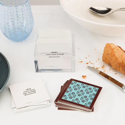 TABLETOPICS Dinner Party Edition: Questions to Start Great Conversations