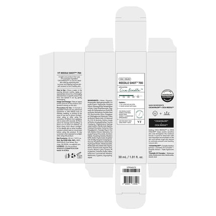 VT COSMETICS CICA Reedle Shot Serum 700