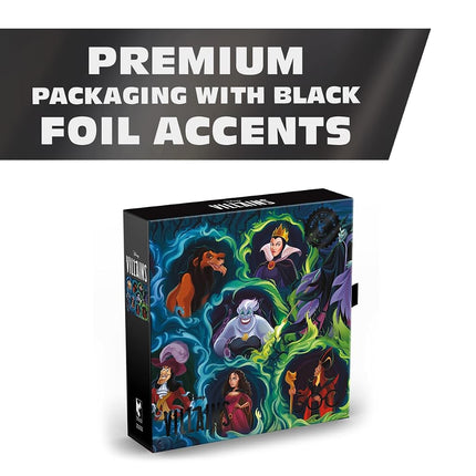 Ceaco – Disney Villains - 500 Piece Noir Select Jigsaw Puzzle Colorful Puzzles for Adults – Precision-Cut Pieces, Beautiful Artwork, and Hours of Fun