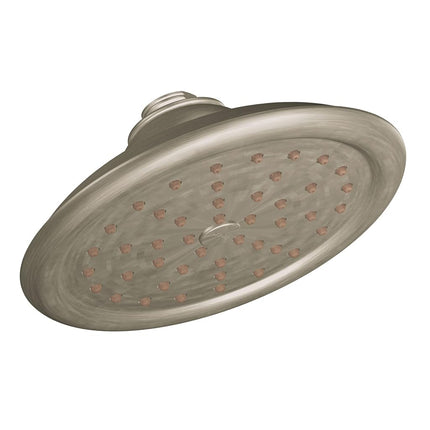 Moen S6310EPBN Accesorios de ducha - Rociador de un solo chorro de 7" Eco-Performance ExactTemp prémium con tecnología Immersion, níquel cepillado