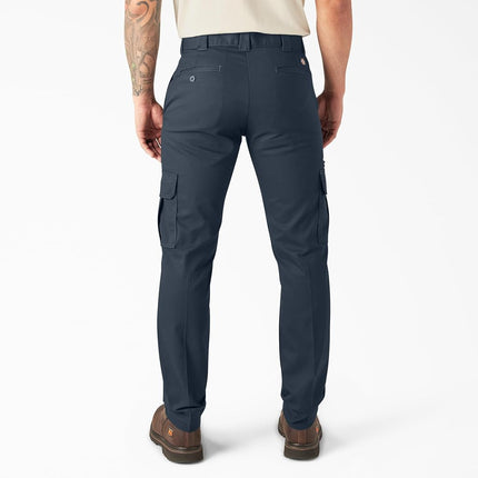 Pantalones cargo ajustados para hombre Dickies, azul marino oscuro, azul marino oscuro, 38W x 32L