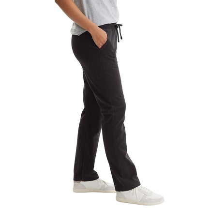 Hanes – Pantalon en molleton pour femme, noir, très grand