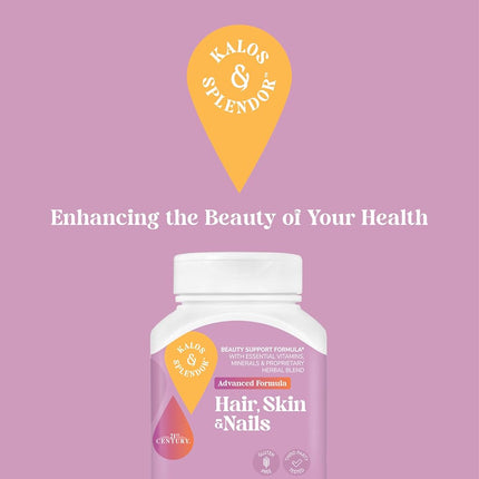 21st Century Hair, Skin and Nails Advanced Formula Caplets, 50 Count