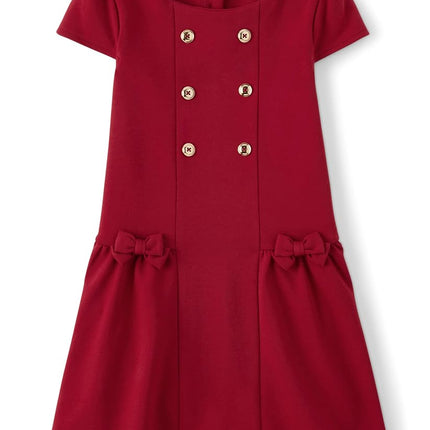Gymboree,and Toddler Short Sleeve Dressy Special Occasion Dresses, Salsa Red, 2T