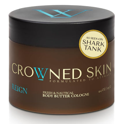 Crowned Skin Reign Body Butter Cologne for Men | F