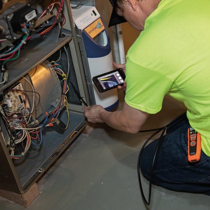 WiFi Borescope Inspection Camera with Rechargeable Lithium-Ion Battery and On-Board LED Lights Klein Tools ET20
