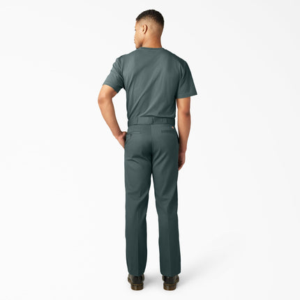 Pantalón de trabajo Dickies Original 874 para hombre, verde Lincoln, 40W x 32L