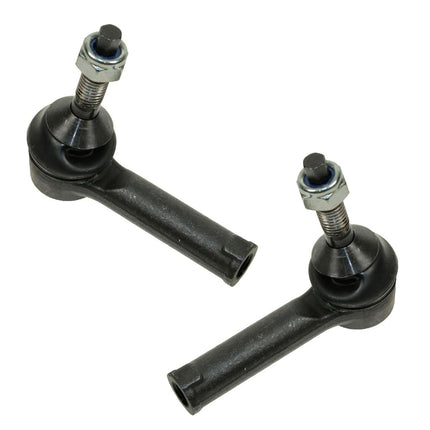TRQ Front Outer Tie Rod End Left & Right Pair Set 