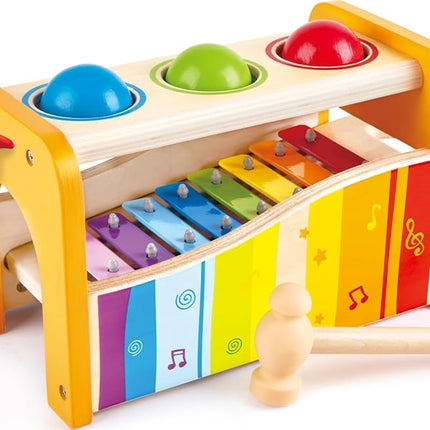 Hape Multifunctional Pound & Tap Bench with Slide-