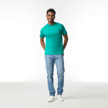 Gildan Mens Ultra Cotton T-Shirt Style G2000 T-Shirt, Jade Dome (Pack of 3), 3XL