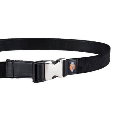 Dickies Women's Fabric Streetwear Tactical Belt, Black Cord, Small/Medium