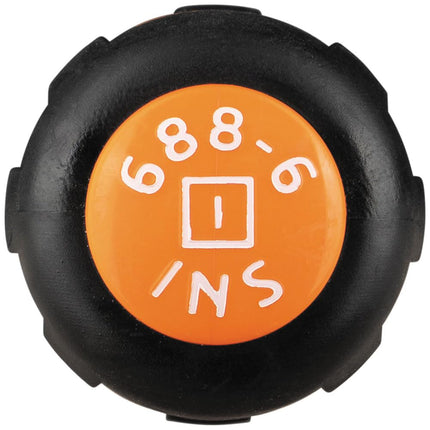 Klein Tools 6886INS Insulated Screwdriver, 1000V #1 Square Tip Screwdriver with 6-Inch Shank, Tip-Ident, Cushion-Grip Handle