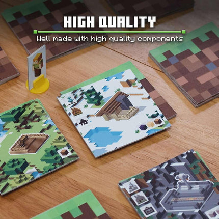 Ravensburger Minecraft Builders & Biomes Strategy Board Game for Ages 10+
