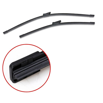 Bosch Wiper Blade Aerotwin A102S, Length: 650mm/475mm – Set of Front Wiper Blades - Only for Left-Hand Drive (EU)