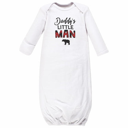 Gigoteuses en coton Hudson Baby pour bébés filles, motif écossais bison, prématuré-nouveau-né