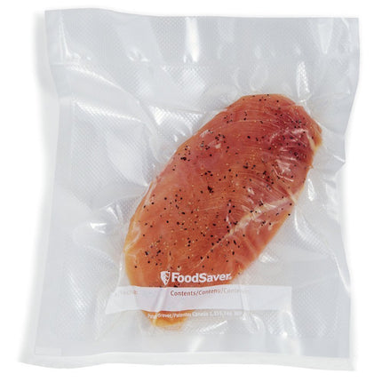 FoodSaver FSFSBF0226-FFP Bags with Unique Multi Layer Construction Vacuum Sealers, 44 Quart Size Bags, Clear