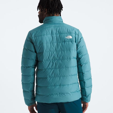 THE NORTH FACE Men's Aconcagua 3 Insulated Jacket (Standard and Big Size), Algae Blue, XX-Large