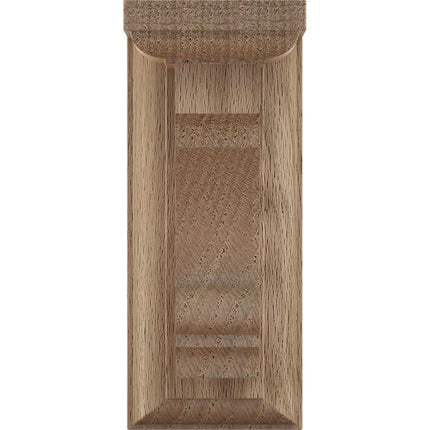 Ekena BKTW02X04X06TMRO 2 1/2-Inch Width x 4-Inch Depth x 6-Inch Height Small Thompson Wood Bracket - Red Oak