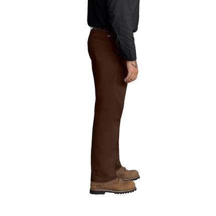 Pantalon de travail homme Red Kap, résistant aux taches, coupe droiteMarronTaille 32 x Longueur 30