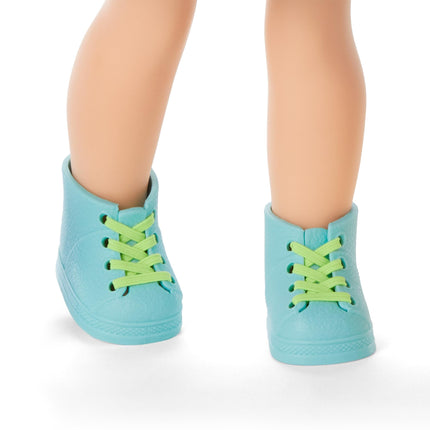 American Girl, AG Sisters Jozette Doll, with Blue Eyes, Long Wavy Blonde Hair with Blue Highlights, 14.5", Ages 4+
