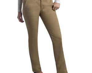 Dickies Women's Straight Flex Twill Pant Khakis, R