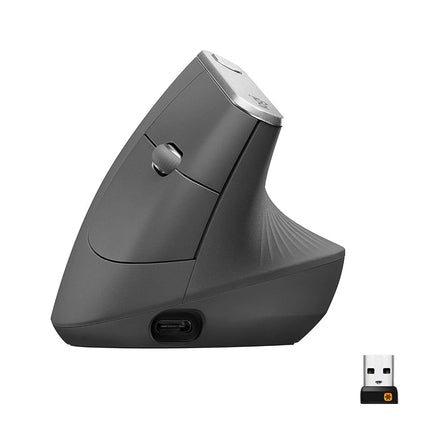 Logitech MX Vertical Ergonomic Mouse, Multi-Device