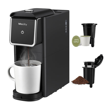 Mecity Mini Coffee Maker, Single Serve, One Cup Co