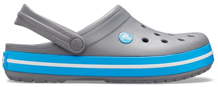 Crocs Unisex Crocband Clogs, Charcoal Ocean, 3 UK Men/ 4 UK Women