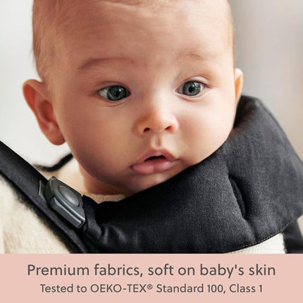 BabyBjörn Baby Carrier Mini, Woven, Black