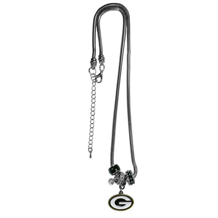 Siskiyou Sports NFL Green Bay Packers Euro Bead Necklace, 18-Inch