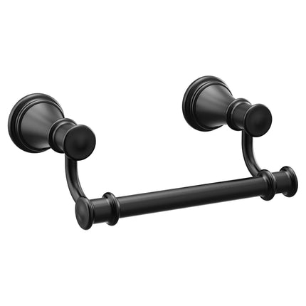 Portarrollos pivotante Moen Belfield negro mate, YB6408BL