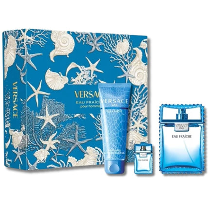 Versace Man Eau Fraiche by Versace for Men - 3 Pc 