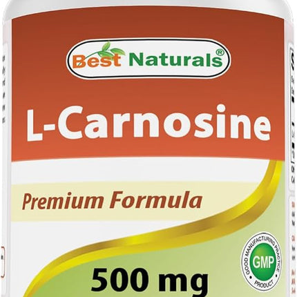 Best Naturals L-Carnosine 500 mg 100 Vcaps