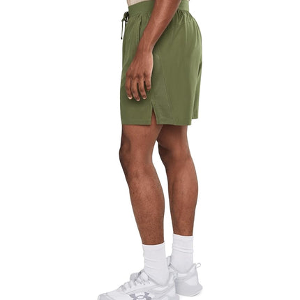 Under Armour Men's Launch Run 7 Inch Unlined Shorts, (390) Marine Od Green / / Reflective, 4X-Large Tall