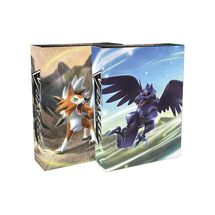 Pokémon TCG: V Battle Deck Bundle - Lycanroc vs. Corviknight (2 x 60 Card Ready to Play Decks & extra cards)