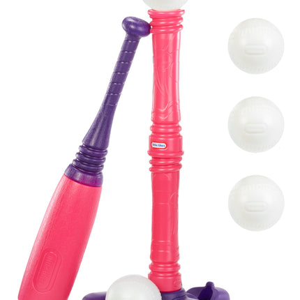 Little Tikes T-Ball Set,Pink, 5 Balls, for Toddler