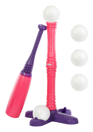 Little Tikes T-Ball Set,Pink, 5 Balls, for Toddler