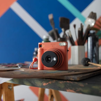Instax SQUARE SQ1 Instant Camera, Terracotta Orange