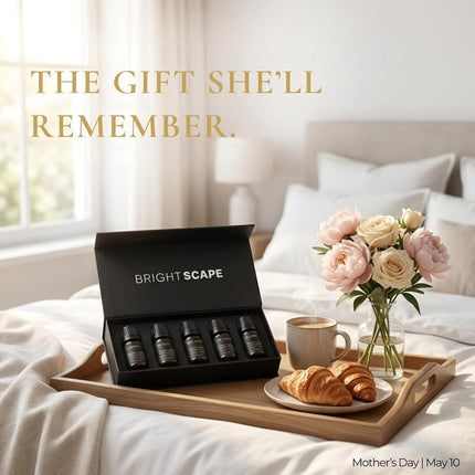Brightscape Hotel Discovery Set — 5 Premium Fragrance Oils for Diffusers | Hotel-Inspired Gift Set | Cabana · My Way · Dream On · 24K Magic · Allure | 5 × 10ml