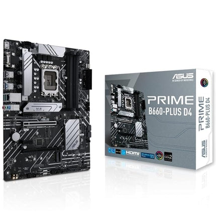 ASUS B660-PLUS D4 - Intel® LGA 1700 Socket