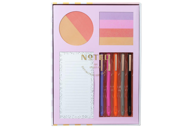 Post-it Noted by Printed Notes Gift Box, 4 Piece S