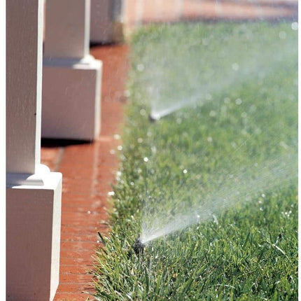 Rain Bird 1802APPRS Pressure Regulating (PRS) Professional Pop-Up Sprinkler, Adjustable 0-360° Pattern, 8' - 15' Spray Distance, 2" Pop-up Height
