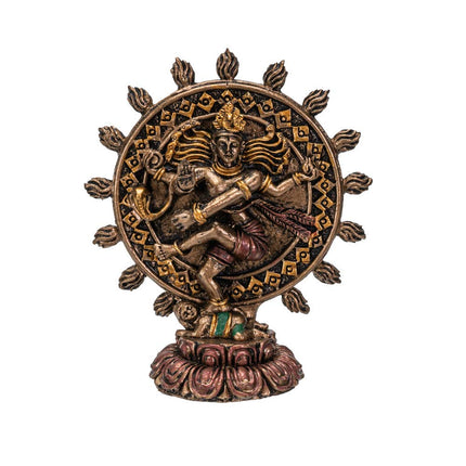 Pacific Giftware Hindu God Shiva Nataraja Miniature Resin Figurine Statue