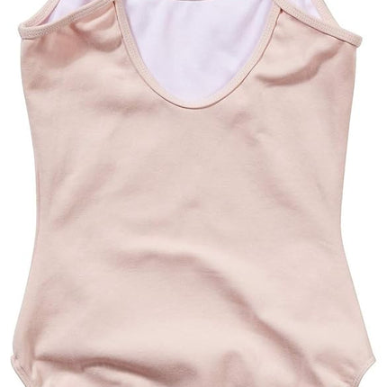 Bloch Dance Girls Plie Camisole Leotard, Light Pink, 6X-7