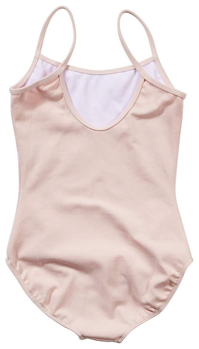 Bloch Dance Girls Plie Camisole Leotard, Light Pink, 6X-7
