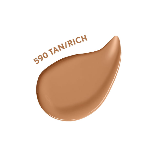 COVERGIRL - Base de Maquillaje Líquida Clean Fresh Skin Milk Tono Bronceado/Oscuro 590 - 1 fl oz (30 ml)