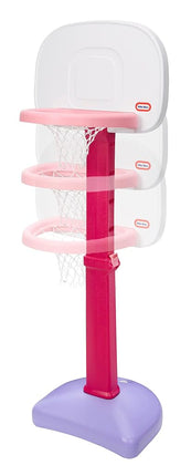 Little Tikes 647444 Easy Score Basketball Set (Pink) -3 Ball, 22.00 L x 23.75 W x 61.00 H Inches
